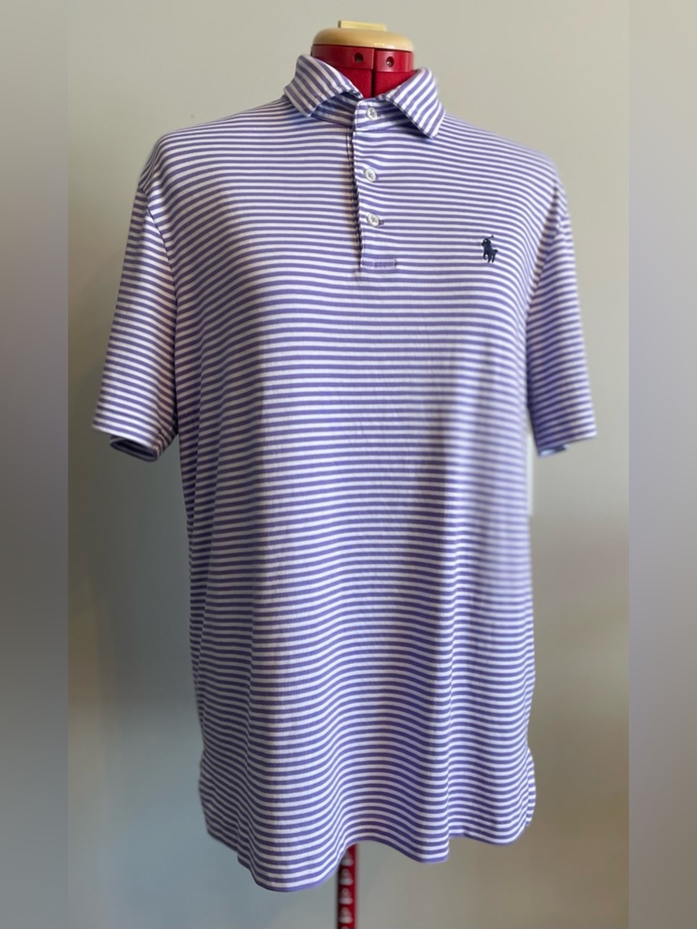 Polo Ralph Lauren - all cotton striped polo shirt Size Small (men’s)